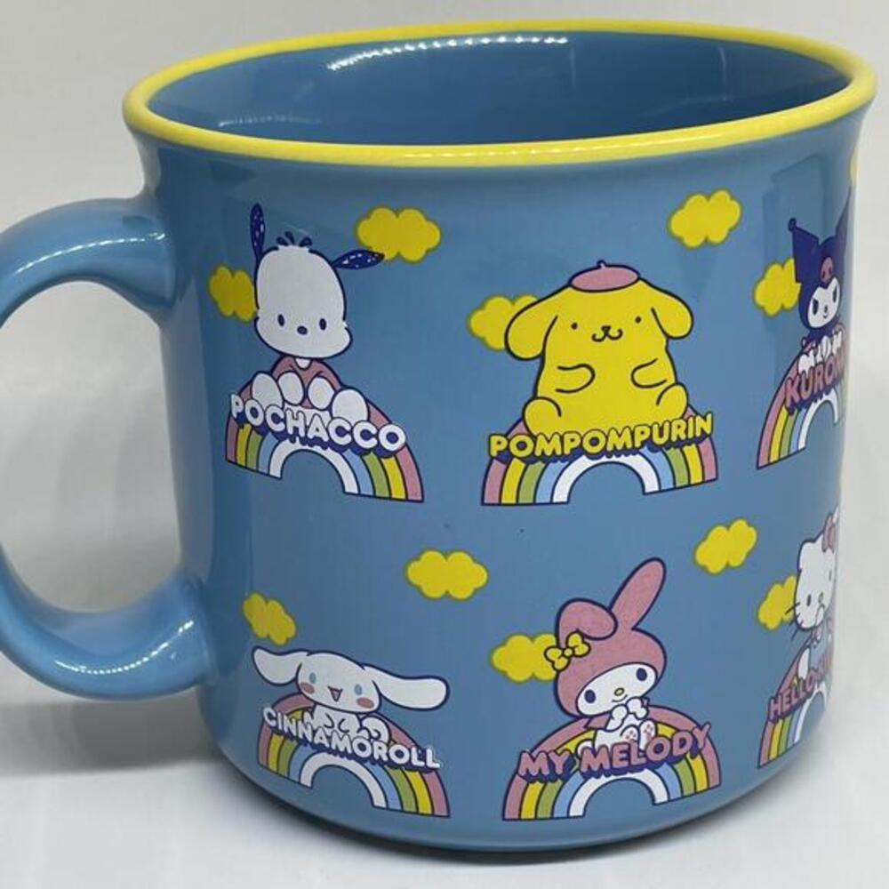 Sanrio‎ Hello Kitty & Friends 20 oz Ceramic Mug Kuromi My Melody Cinnamoroll New